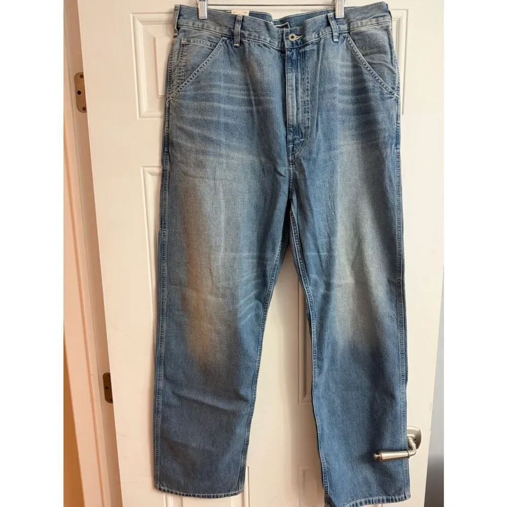 J.Crew Wallace & Barnes carpenter jean in Japanese denim NWT Size 35
